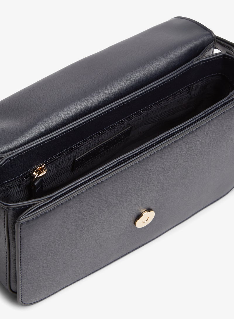 TOMMY HILFIGER TH Monogram Flap Crossbody Bag - Image 5